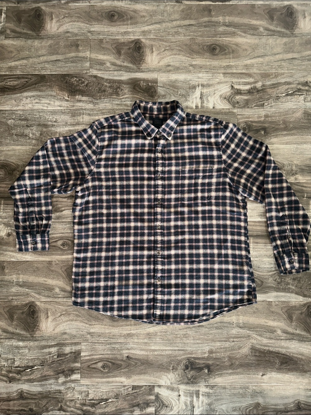 Nice Mens Flannel 14th & Union Trim Fit Plaid Flannel Shirt 2XL Boot Barn